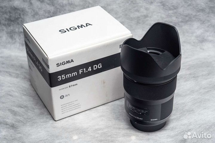 Объектив Sigma AF 35mm f/1.4 DG HSM Nikon