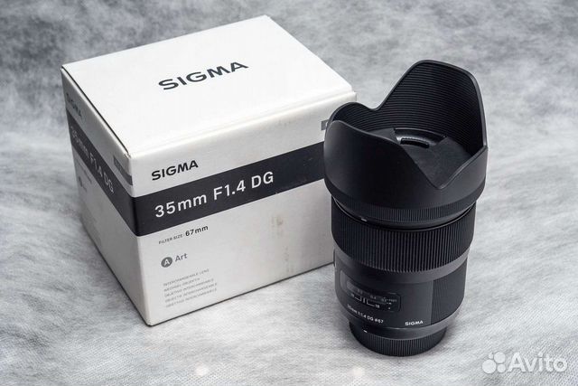 Объектив Sigma AF 35mm f/1.4 DG HSM Nikon