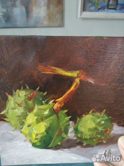 Небольшие картины маслом, авторская работа