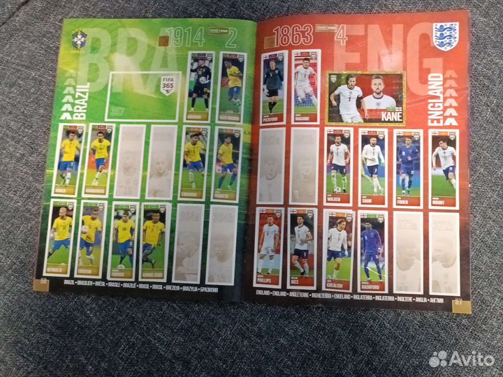 Альбом для наклеек panini 2022