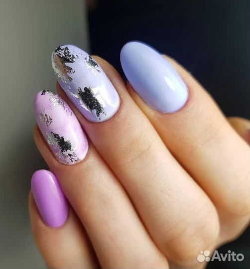 Маникюр гель лак педикюр