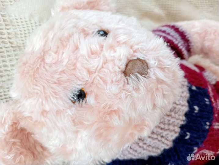 Игрушка Мишка Тедди розовый