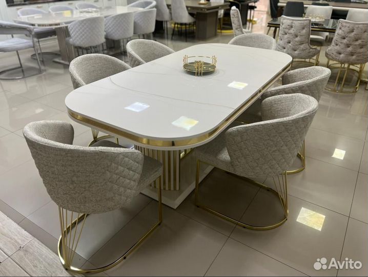 Кухонный стол и стулья Элегант-Идеал