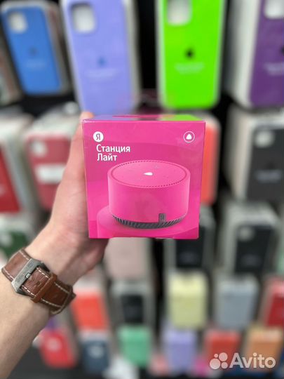 Яндекс Станция Лайт Фламинго Новая / Гарантия