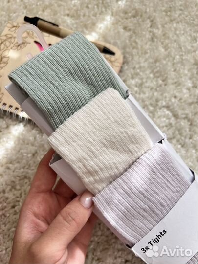 Комплект колготок C&A 92/98 на девочку