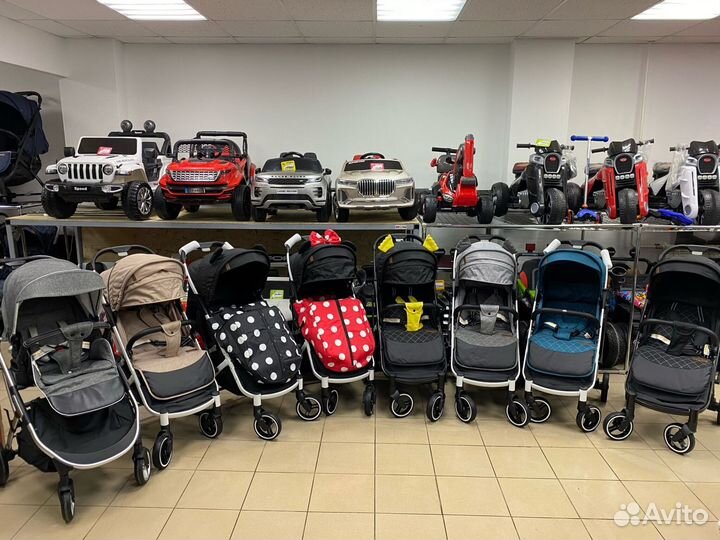 Складные прогулочные коляски