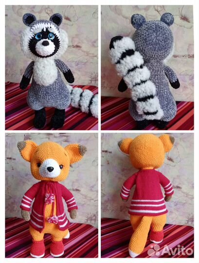 Енотик. Игрушки ручной работы