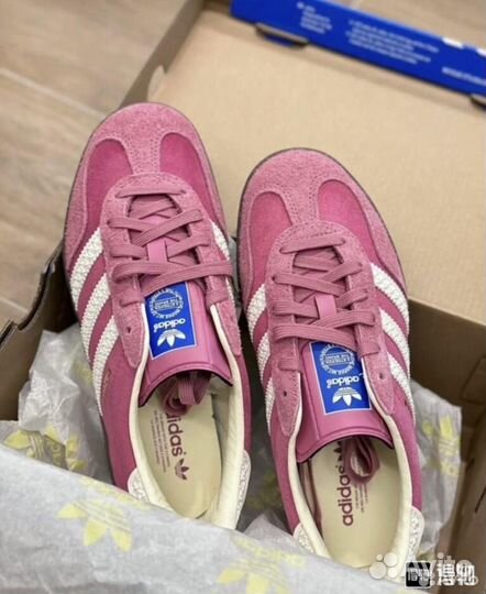 Adidas gazelle indoor pink cloud white