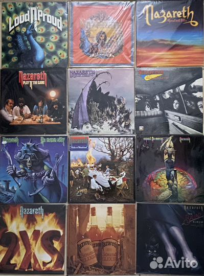 Nazareth оригинальные виниловые пластинки