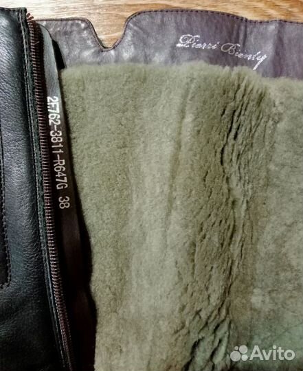 Зимние женские сапоги 38 натуральная кожа