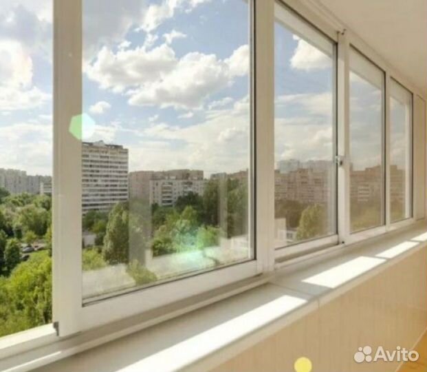 Пластиковые окна и двери / Остекление под ключ