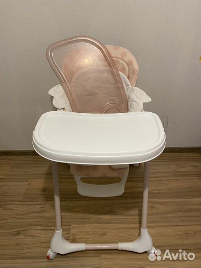 Стульчик для кормления happy baby wingy rose