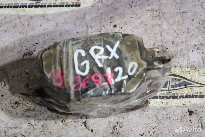 Колодки тормозные c Toyota Mark X GRX120 4GR-FSE