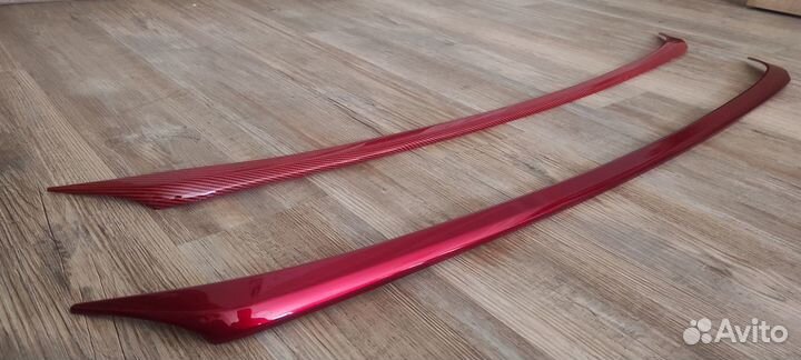 Накладка переднего бампера Toyota Camry V70