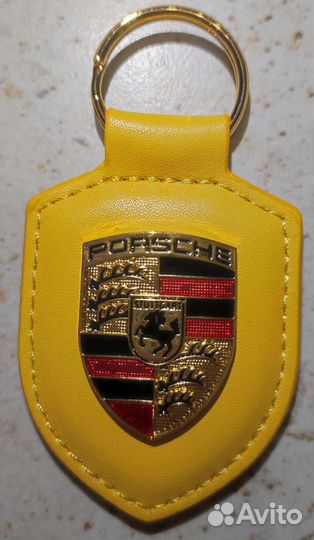 Брелок на ключи Porsche кожаные