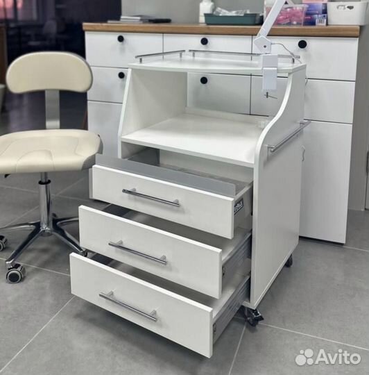 Косметологическая тумба спейс с уф блоком