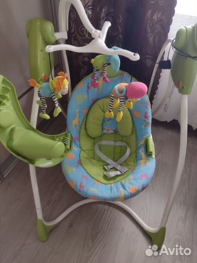 Электронная качель graco