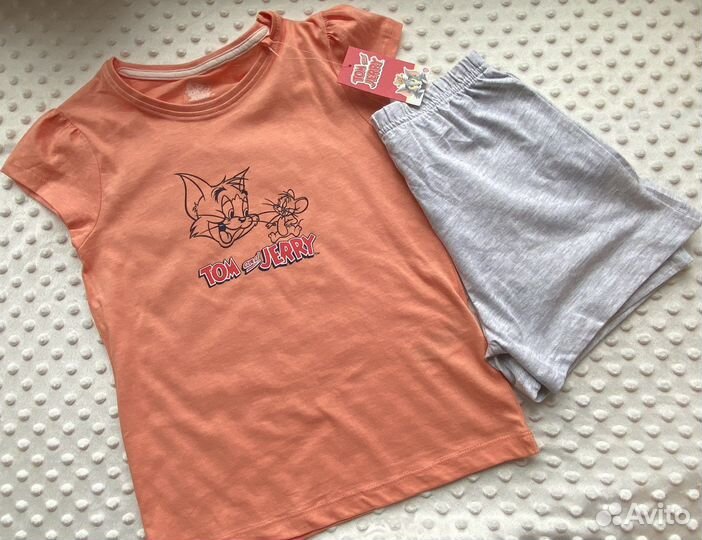 Комплект/пижама новый для девочки