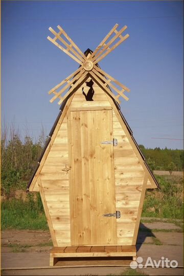 Уличный туалет с установкой JWL457