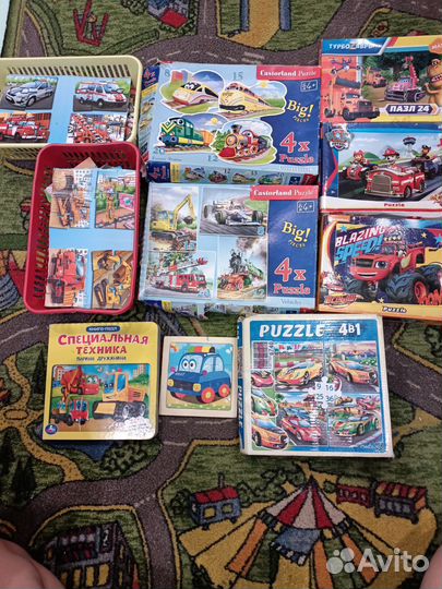 Пазлы для мальчика