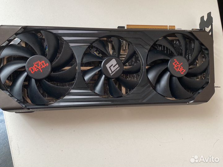 Видеокарта RX 6700 XT power color RED devil 12 GB