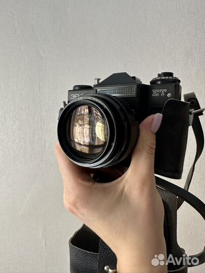 Фотоаппарат zenit et и объектив Юпитер-9 2/85
