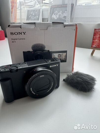 Компактный фотоаппарат sony zv-1