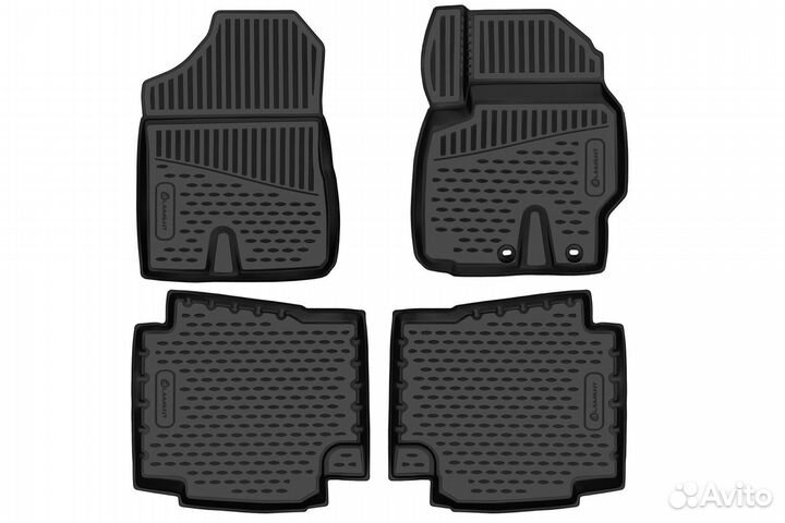 Коврики 3D в салон подходят для toyota Sienta (II)