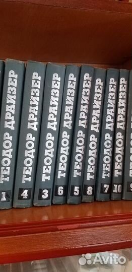 Теодор Драйзер - Собрание сочинений в 12 томах