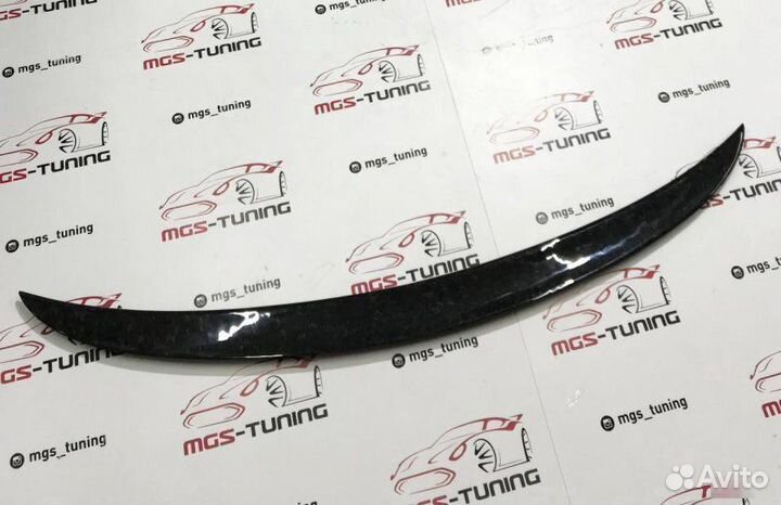 Спойлер BMW 3 series g20 Кованый карбон