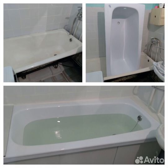 Реставрация ванн. Акриловый вкладыш. Жидкий акрил