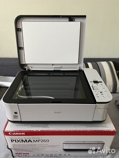 Мфу струйное canon pixma mp260 цветной