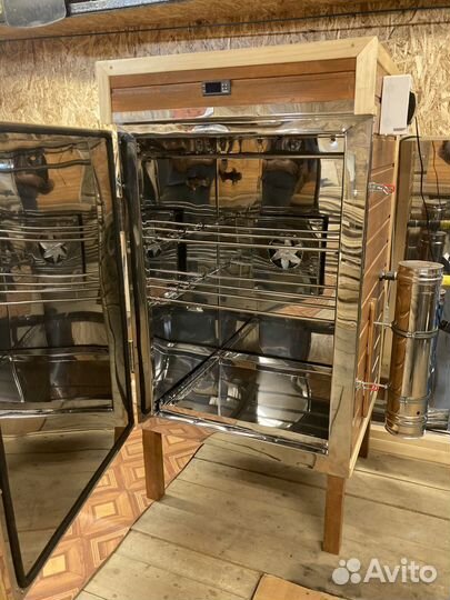 Коптильня холодного и горячего копчения