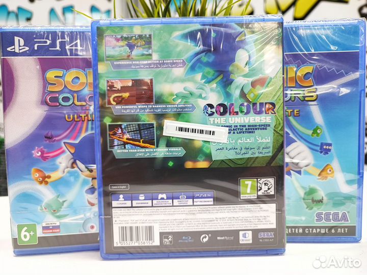 Sonic Colours Ultimate Ps4 New