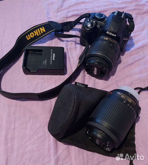 Зеркальный фотоаппарат nikon d3100