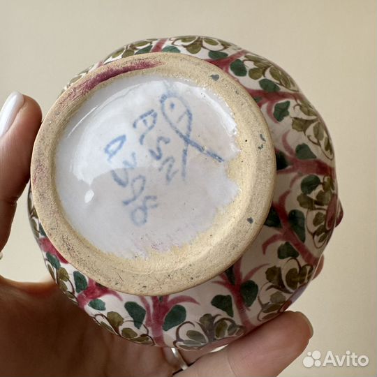 Керамический кувшин ASN. Ручная роспись