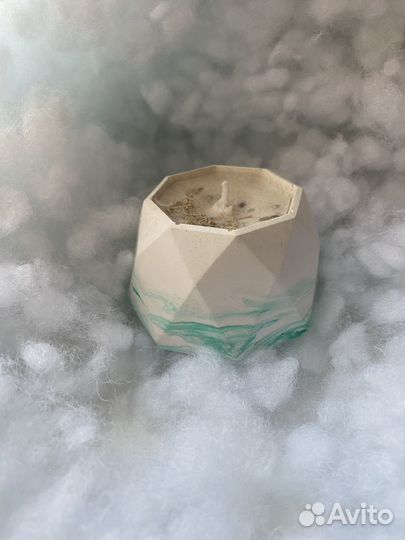 Свечка и серёжки по отдельности