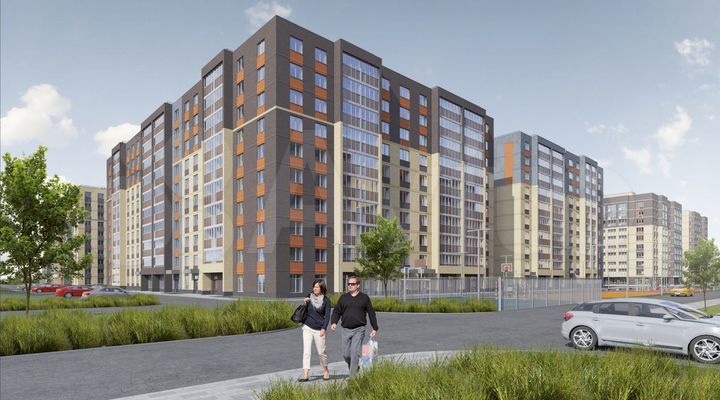 3-к. квартира, 70,7 м², 3/10 эт.