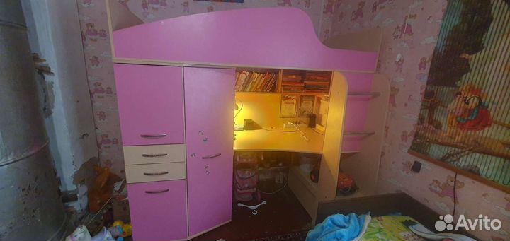 Кровать чердак детская