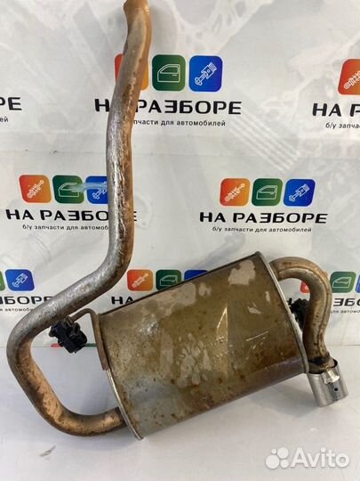 Глушитель задний Renault Duster HSM F4R 2013