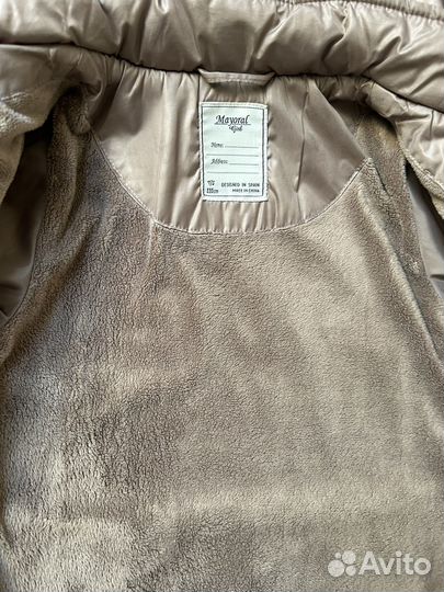 Пуховик для девочки Mayoral