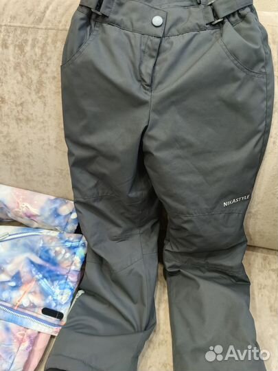 Зимний костюм для девочки 128 nikastyle