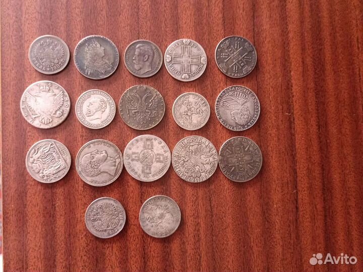 Серебряные монеты копии