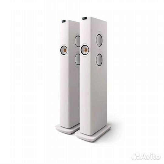 Напольная акустика KEF LS60 Wireless Mineral White