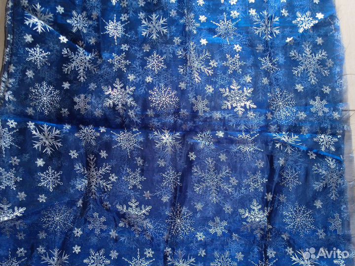 Ткань новогодняя