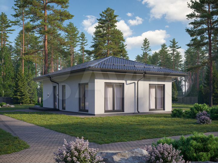 Дом 75 м² на участке 10 сот.