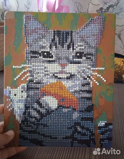 Работа из алмазной мозаики