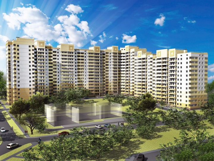 3-к. квартира, 98,9 м², 1/14 эт.