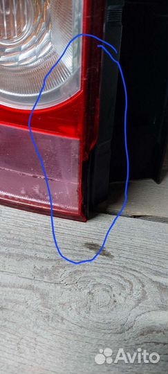 Фонарь задний renault duster