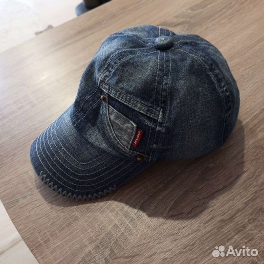 Кепка бейсболка джинсовая